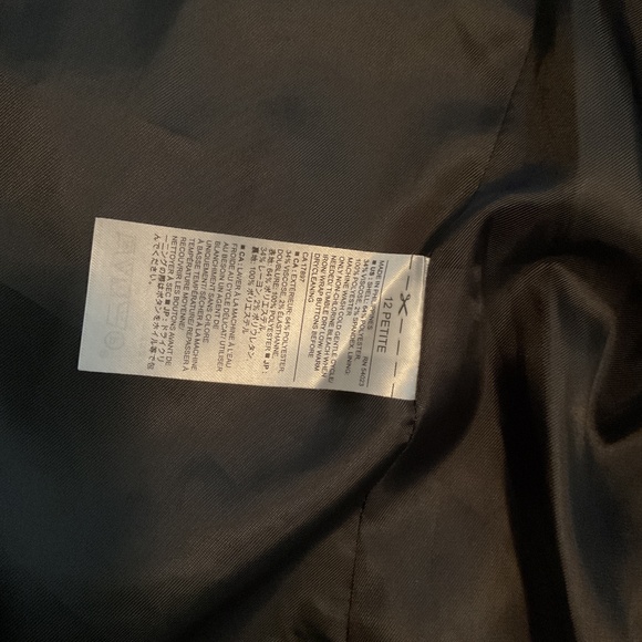 Banana Republic Blazer, Women’s 12P, Black - Picture 5 of 5